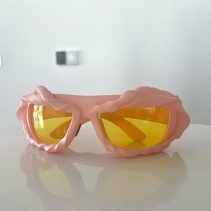OTTOLINGER Pink Twisted Sunglasses